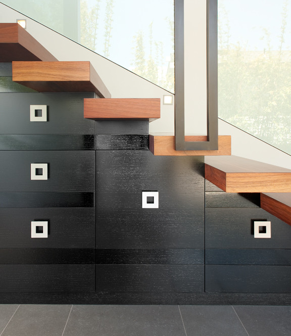 Inspiration for a modern staircase in San Diego.