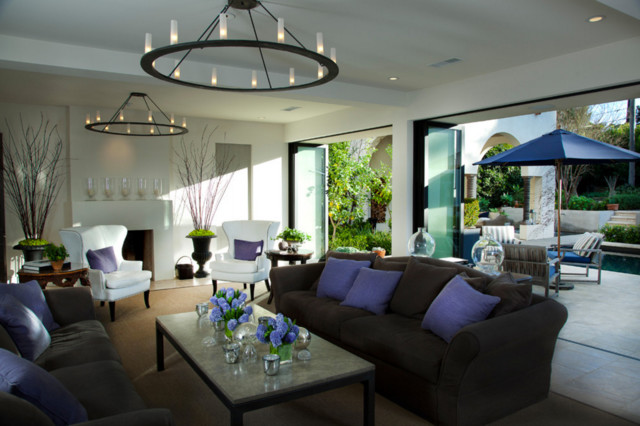 The New Villa contemporary-living-room