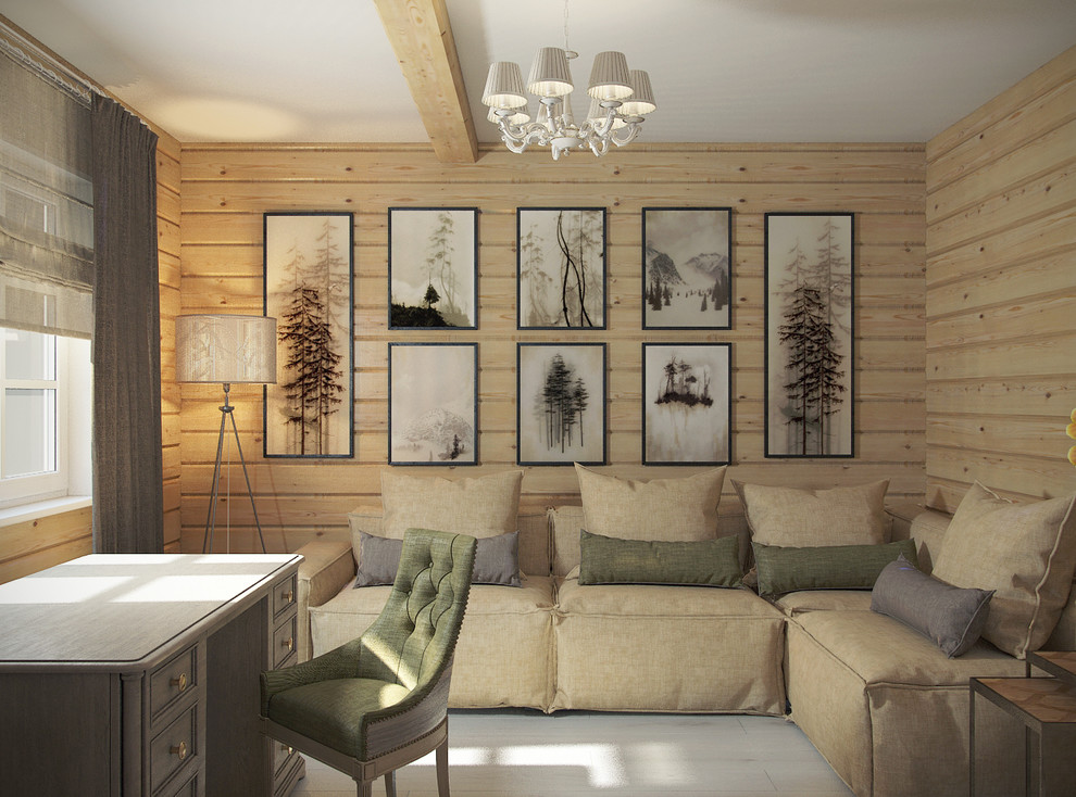 Дом в стиле кантри в коттеджном поселке "Заповедник"