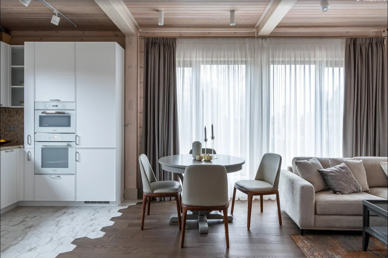 Гостевой дом из клееного бруса 166м2