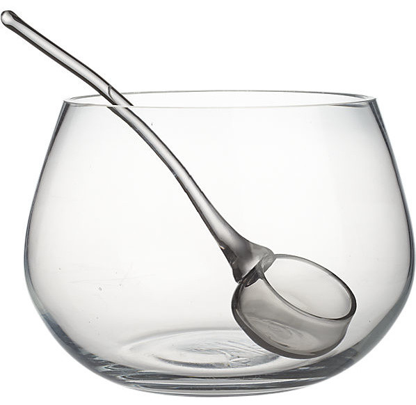 Punch Bowl With Ladle