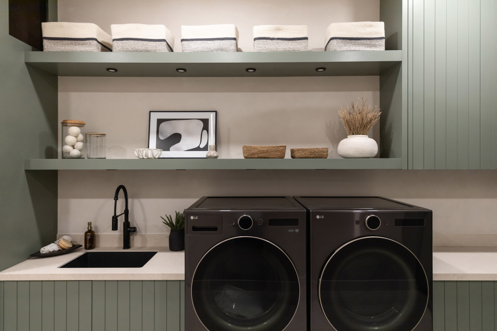 Wabi Sabi Retreat - Asian - Laundry Room - Phoenix - by Living with ...