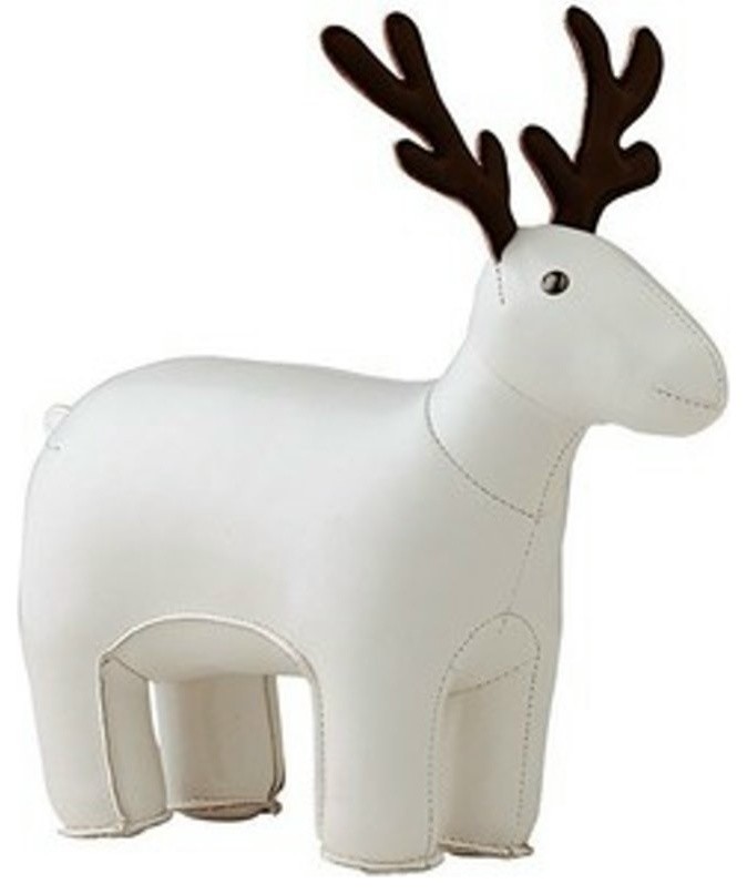 Zuny Reindeer Miyo /White, Special Edition - Contemporary - Bookends - by  ZUNY | Houzz