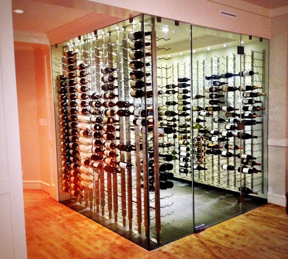 Wine cellar - eclectic wine cellar idea in Vancouver