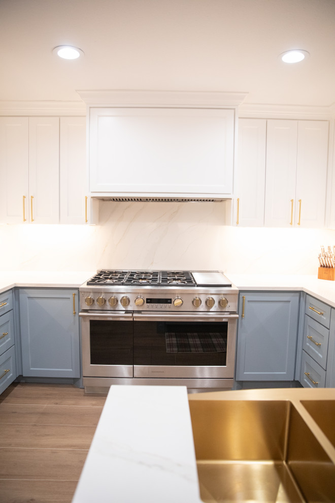 Kitchen + Powder Bath