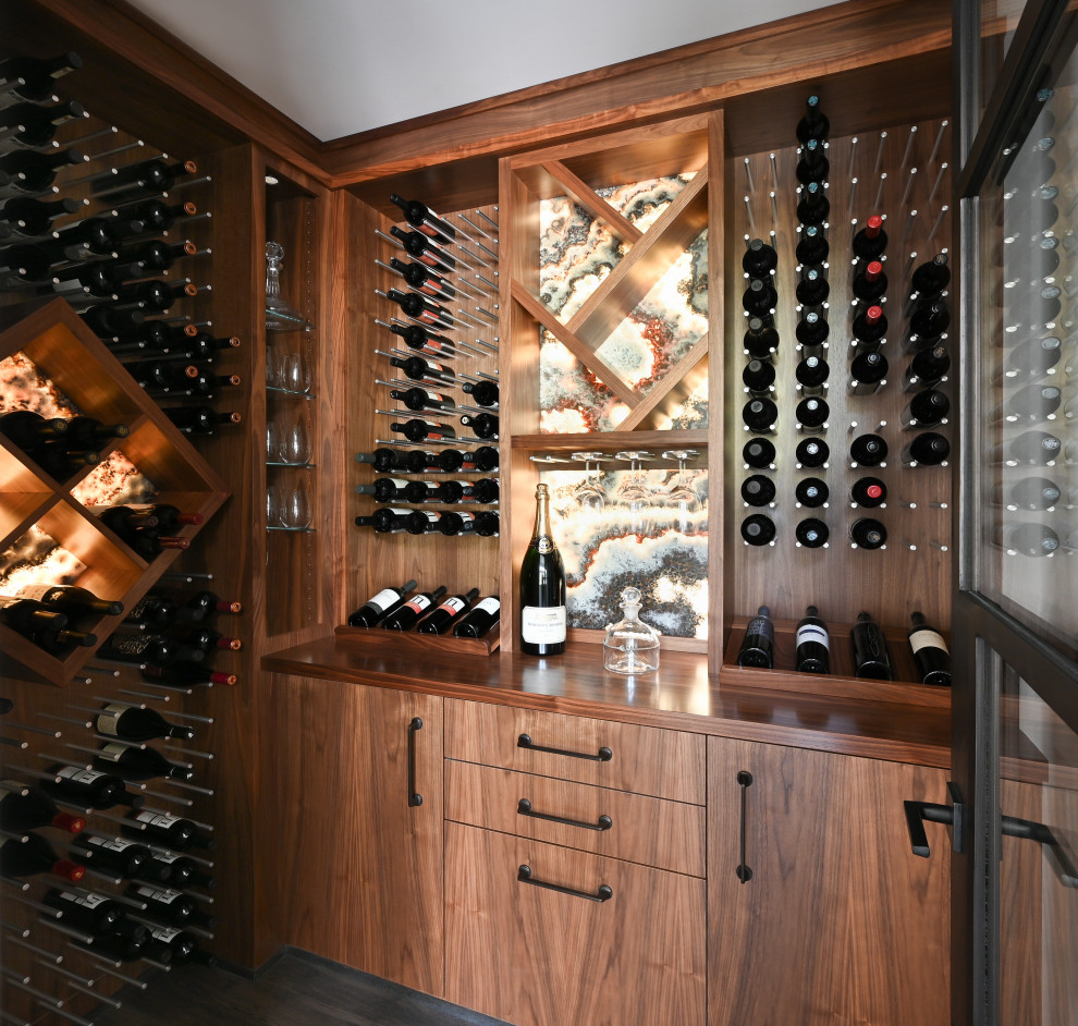 Willow Creek Contemporary - Industrial - Wine Cellar - Houston - by By ...