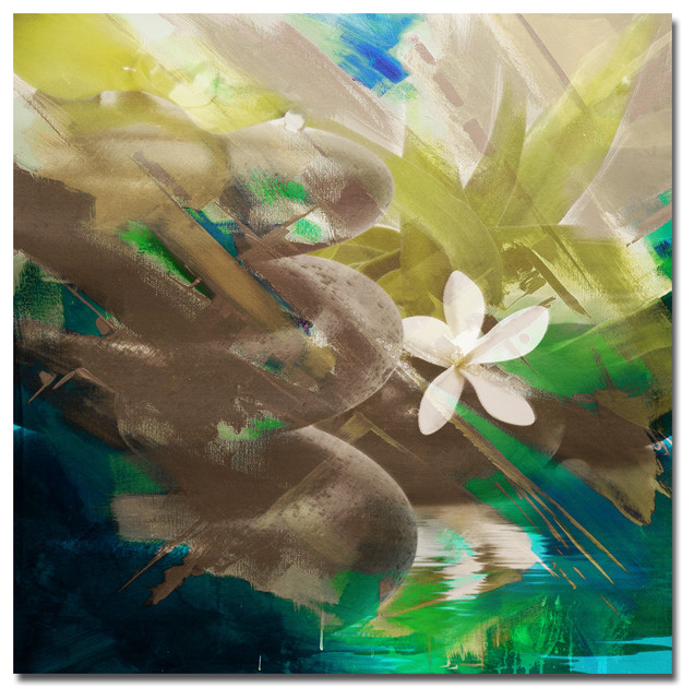 Abstract Stone Spa Ii Canvas Wall Art Tropical Prints And Posters By Ready2hangart - Spa Wall Art Abstract Stone Spa Ii Canvas Wall Art Tropical Prints And Posters By Ready2hangart - Spa Wall Art