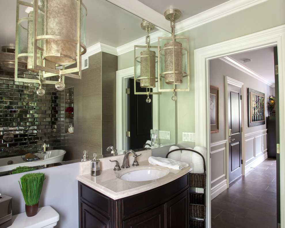 Bathroom - transitional bathroom idea
