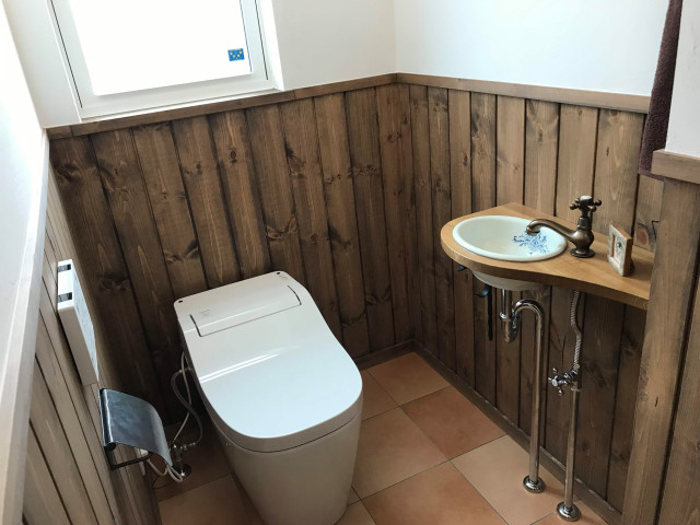 Mamanの家 country-bagno-di-servizio