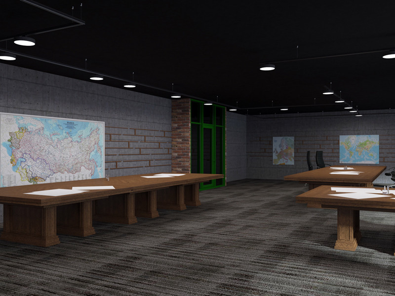 Дизайн интерьера офиса на Новой Риге