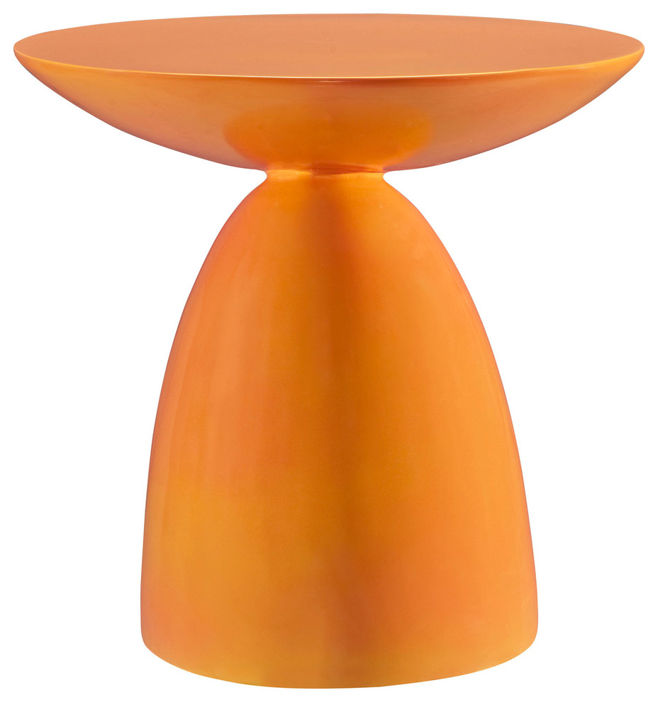 Flow Side Table, Orange