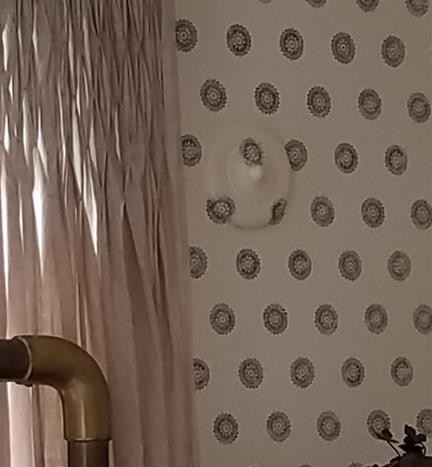 Wallpaper Install: Hand-printed Paper