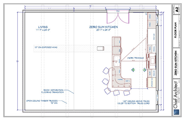 Zero Sum Kitchen contemporary-rendering
