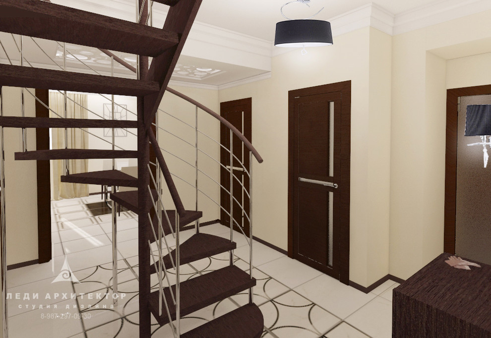 Дизайн-проект квартиры с мансардой