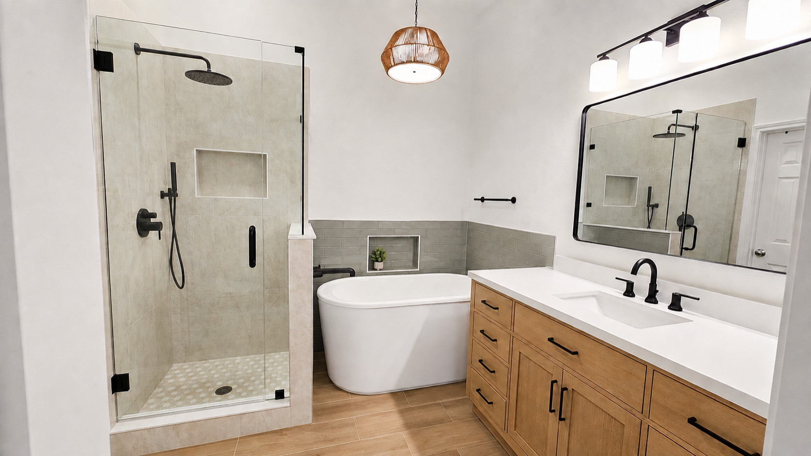 Frisco TX - Master and Guest Bathroom Remodeling
