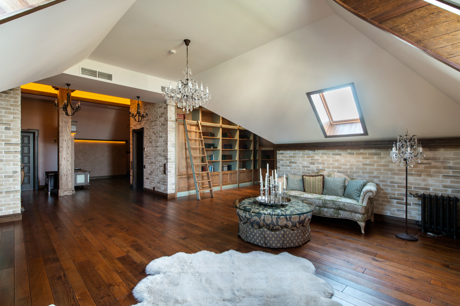 Интерьеры дома в поселке "Третья Охота"