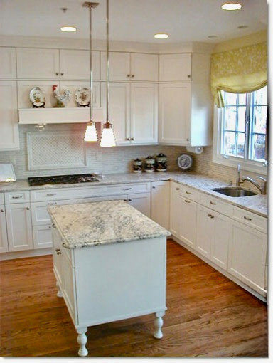 The Gleaming White DC Kitchen