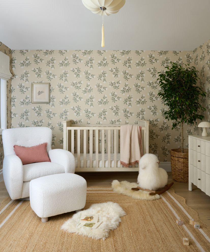 A Floral Nursery - Transitional - Nursery - Los Angeles - by DAMA ...