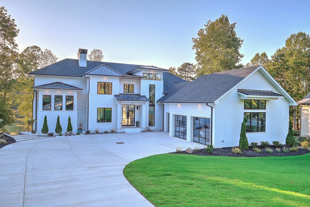 Design ideas for a transitional exterior in Charlotte.