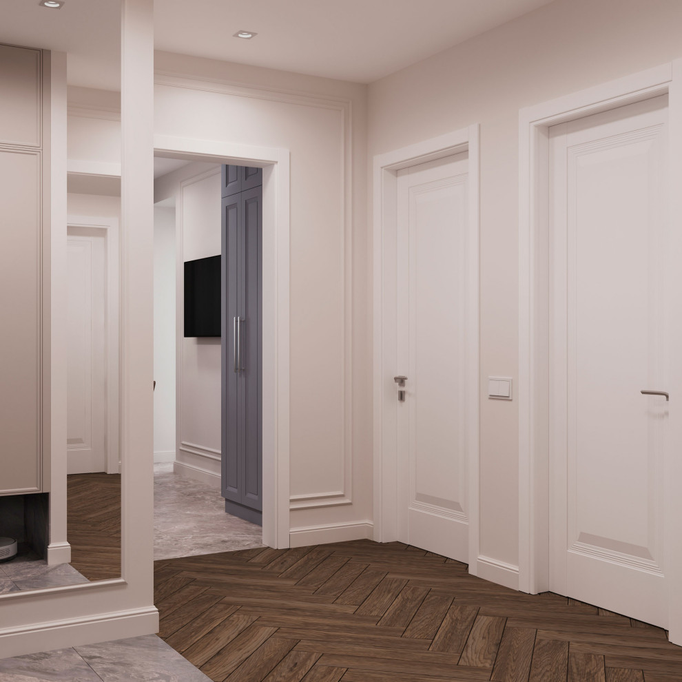 Дизайн-проект трехкомнатной квартиры