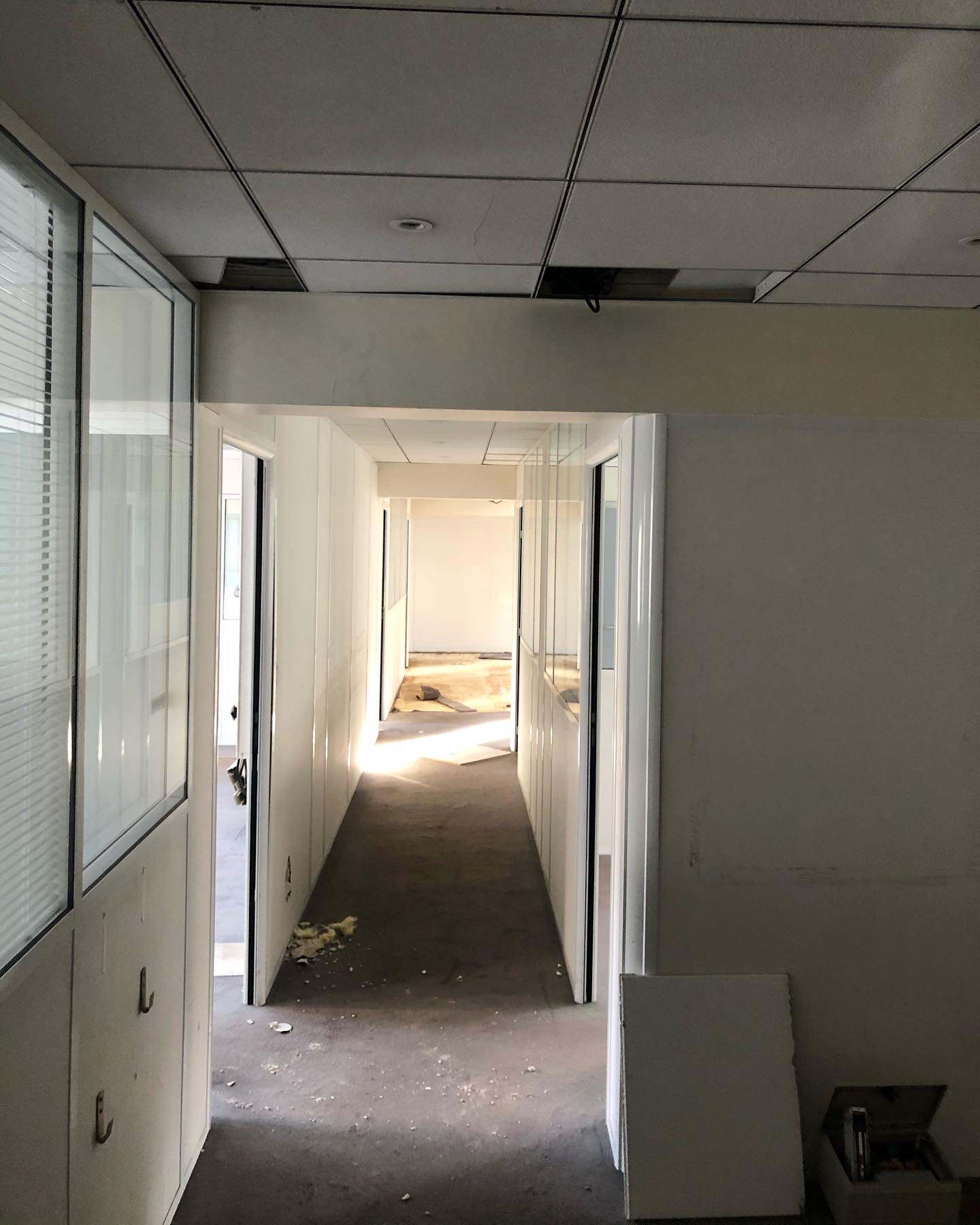 Rénovation d'un bureau paris 8 ème