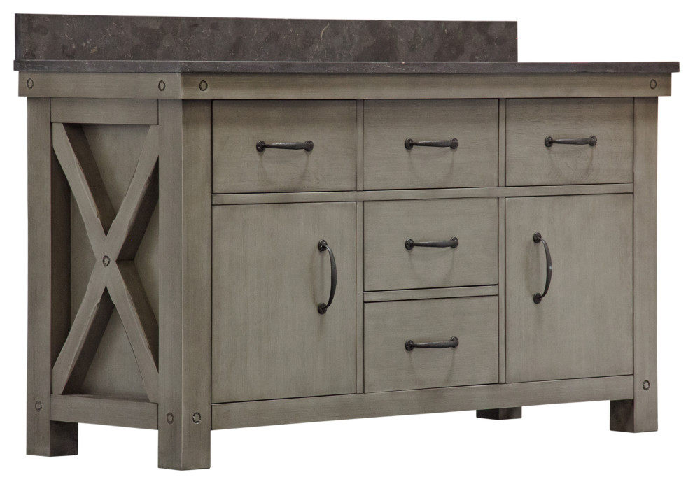 7 Inch Spread Deck Mount Tub Faucet With 2 Inch Risers & Handheld