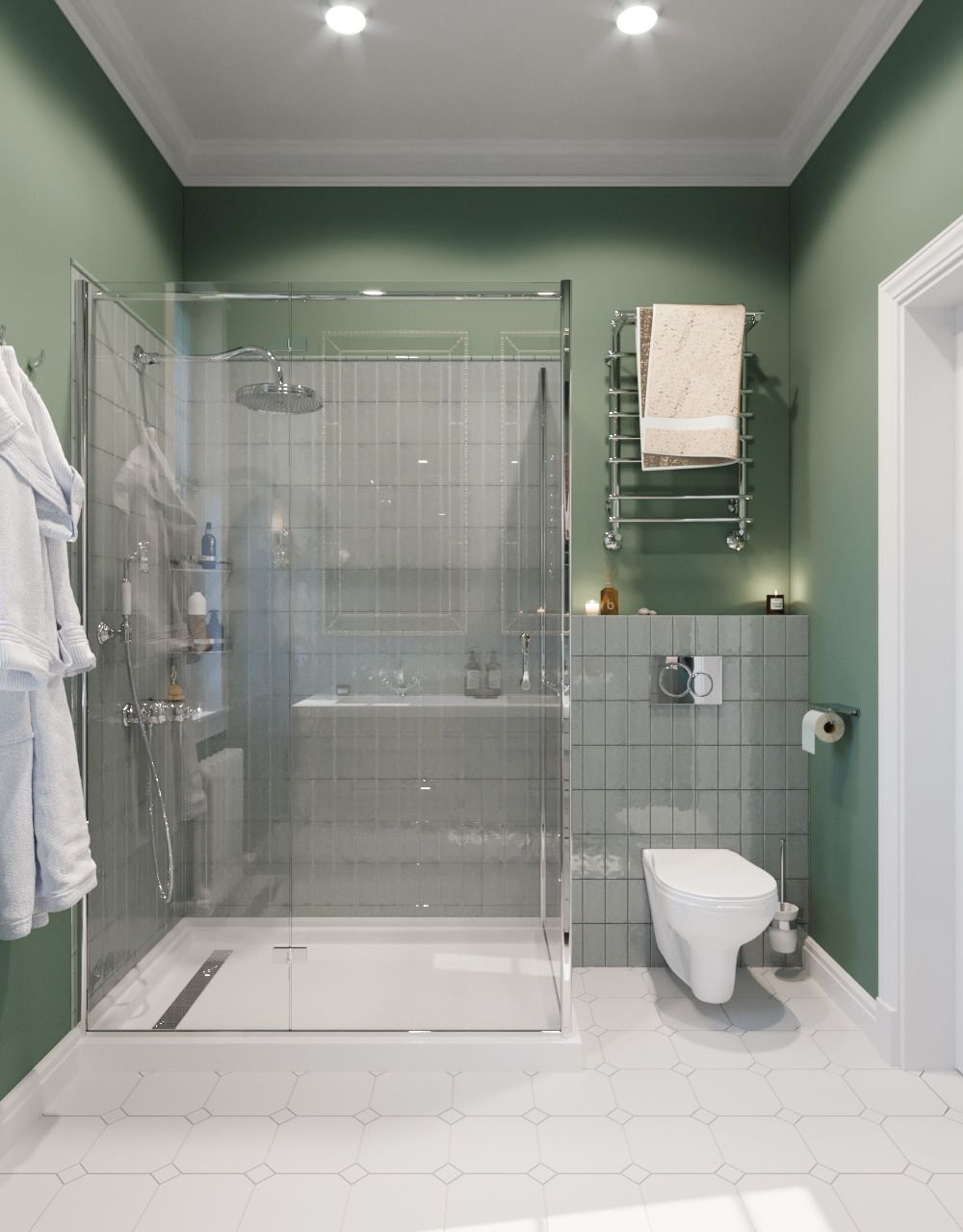 Загородный дом в стиле современной классики