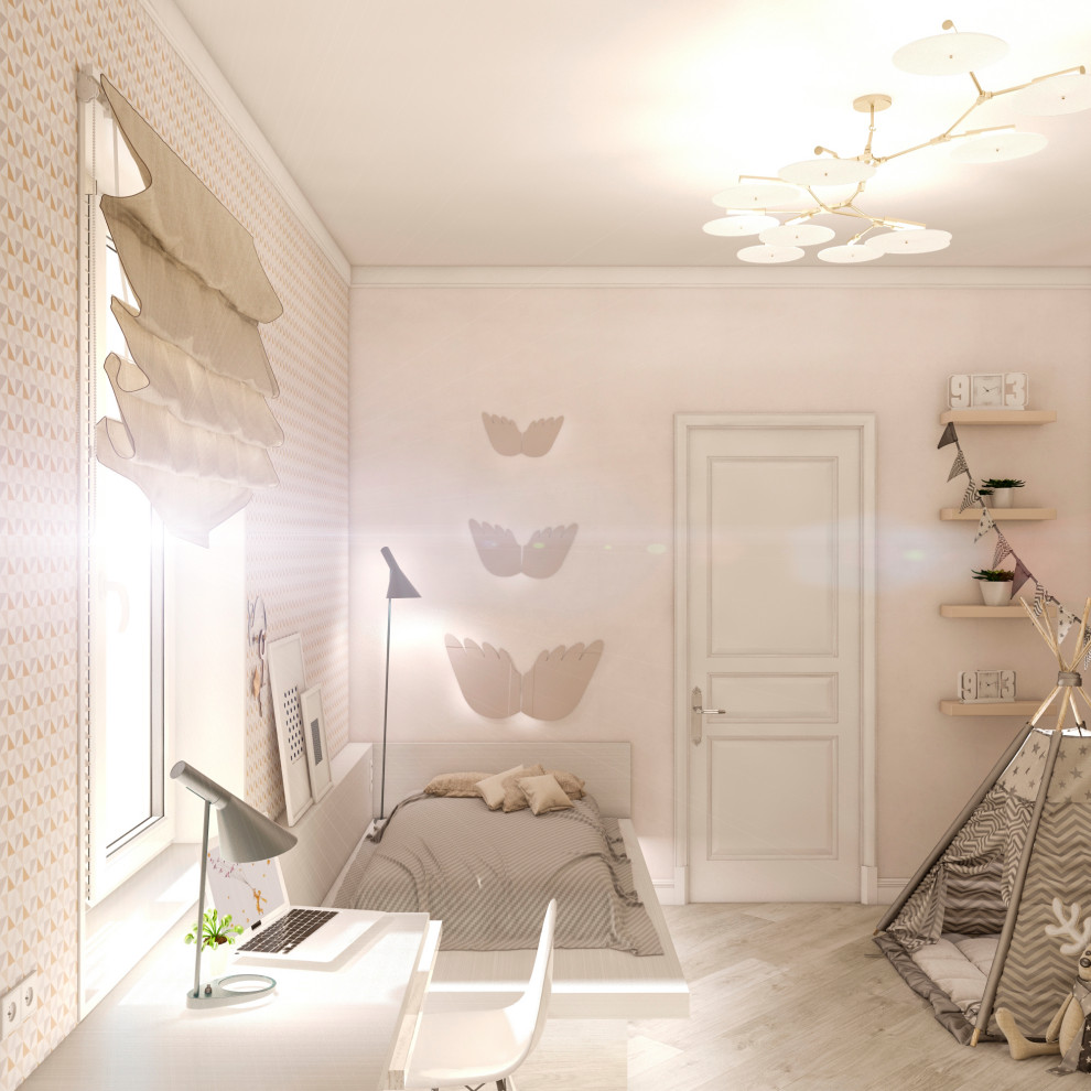 Интерьер загородного дома "Весенняя"