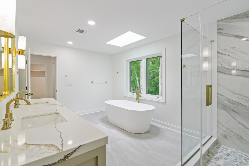 Primary Bathroom | Two Level Addition Paramus NJ