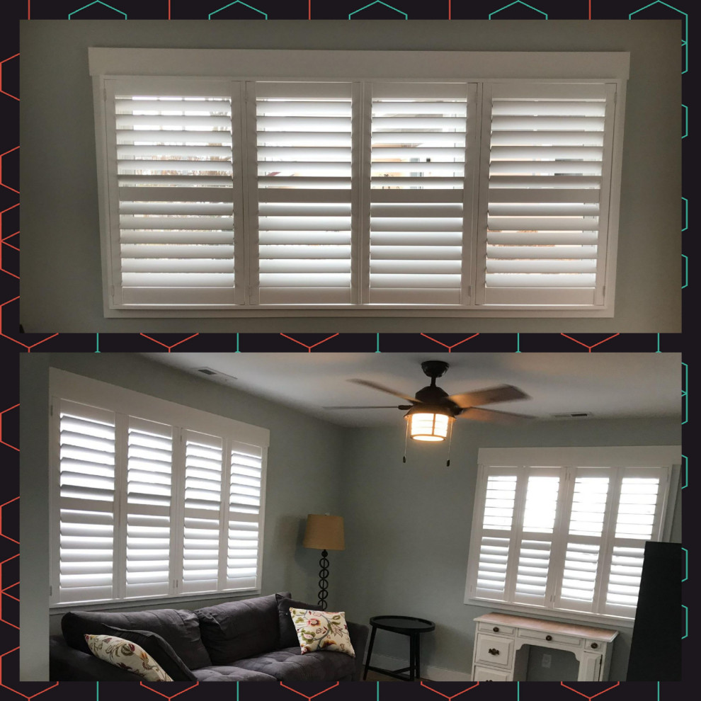 PLANTATION SHUTTERS - VARIOUS PROJECTS