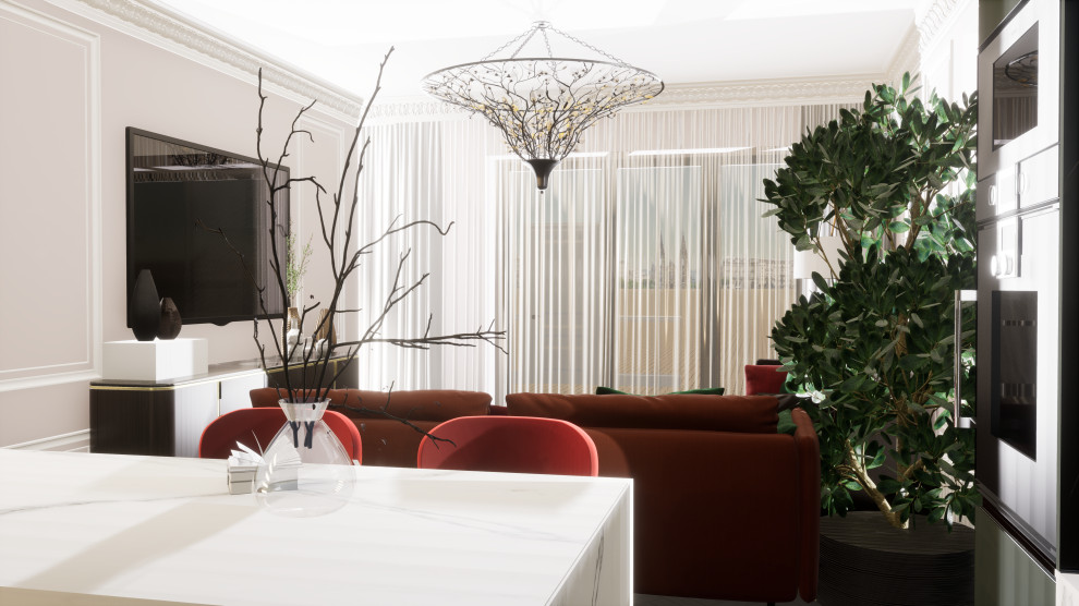 Индивидуальный жилой дом Альпийская деревня 125 м2