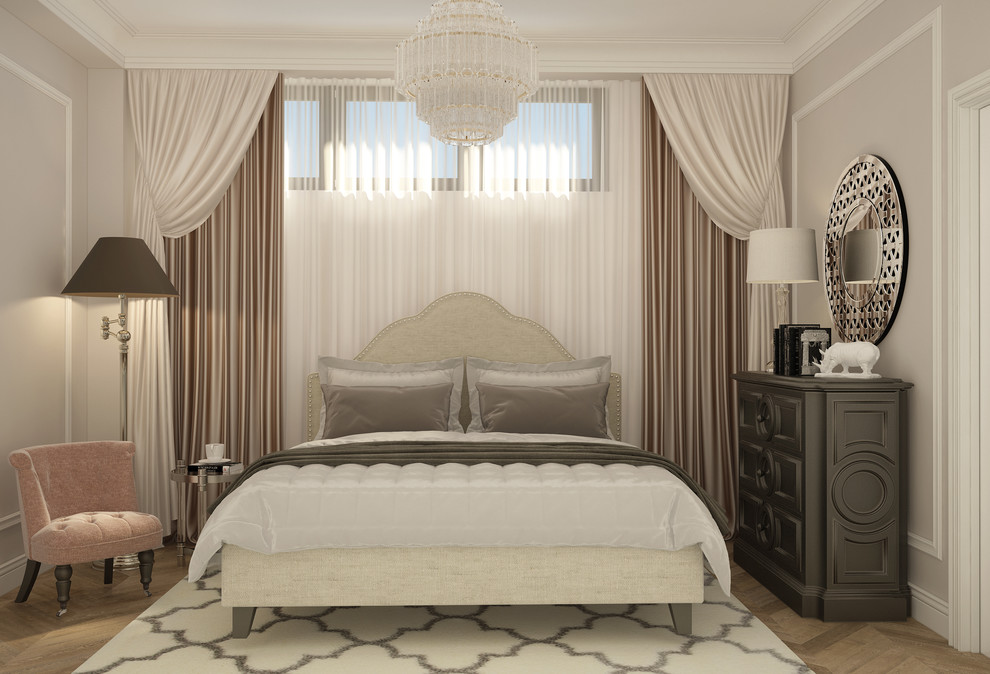 2-ух комнатная квартира стиль Неоклассика.