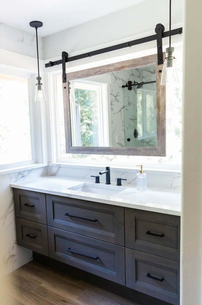 Modern Farm Master Bathroom