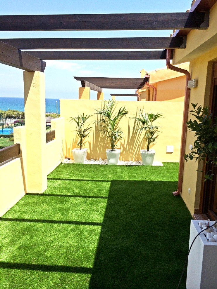 Terraza Atico Playa Transitional Deck Other By Agora