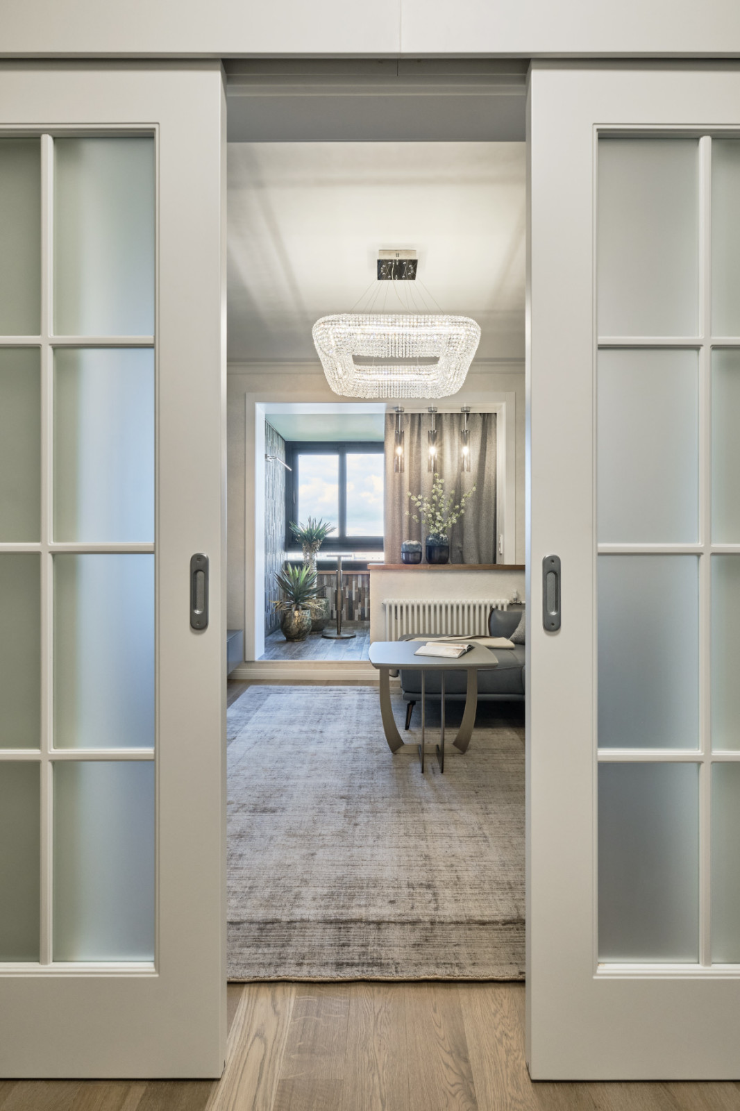 Интерьерная съёмка квартиры на Ботанической (Москва)