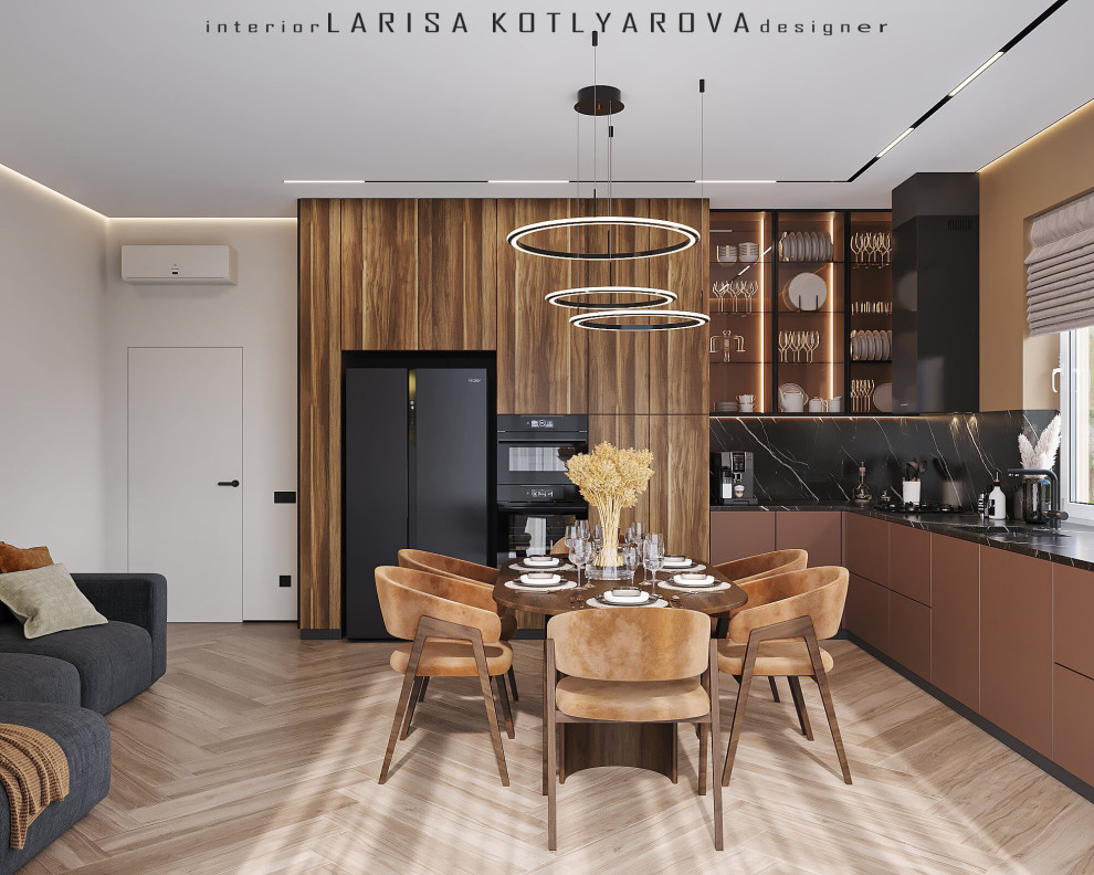 Дизайн-проект дома 105 кв.м. г. Ростов-на-Дону