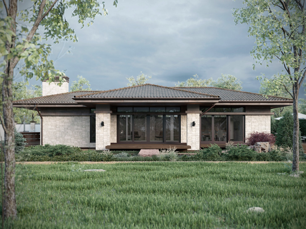 Архитектурный проект бани с бассейном