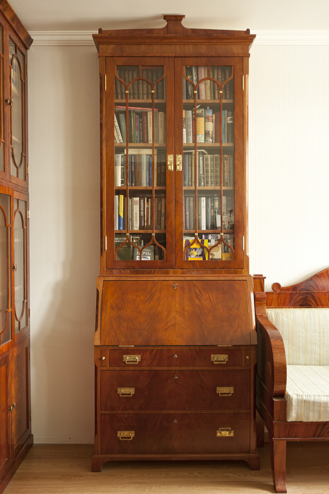 Mahogany writing cabinet