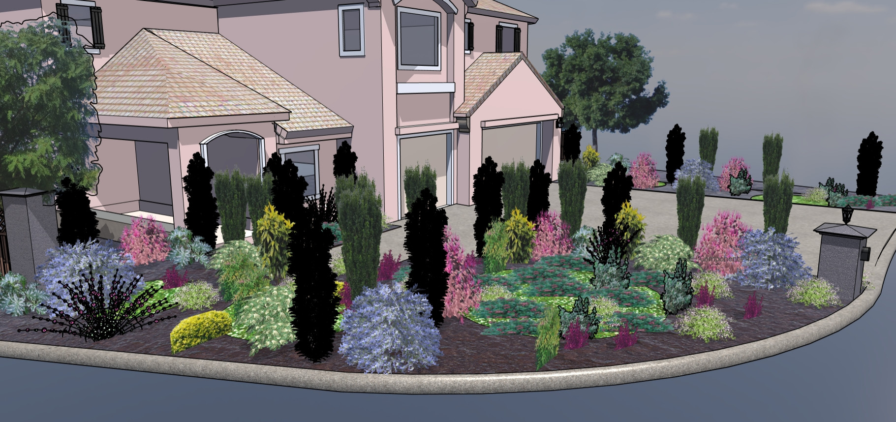 San Jose Front Yard Design