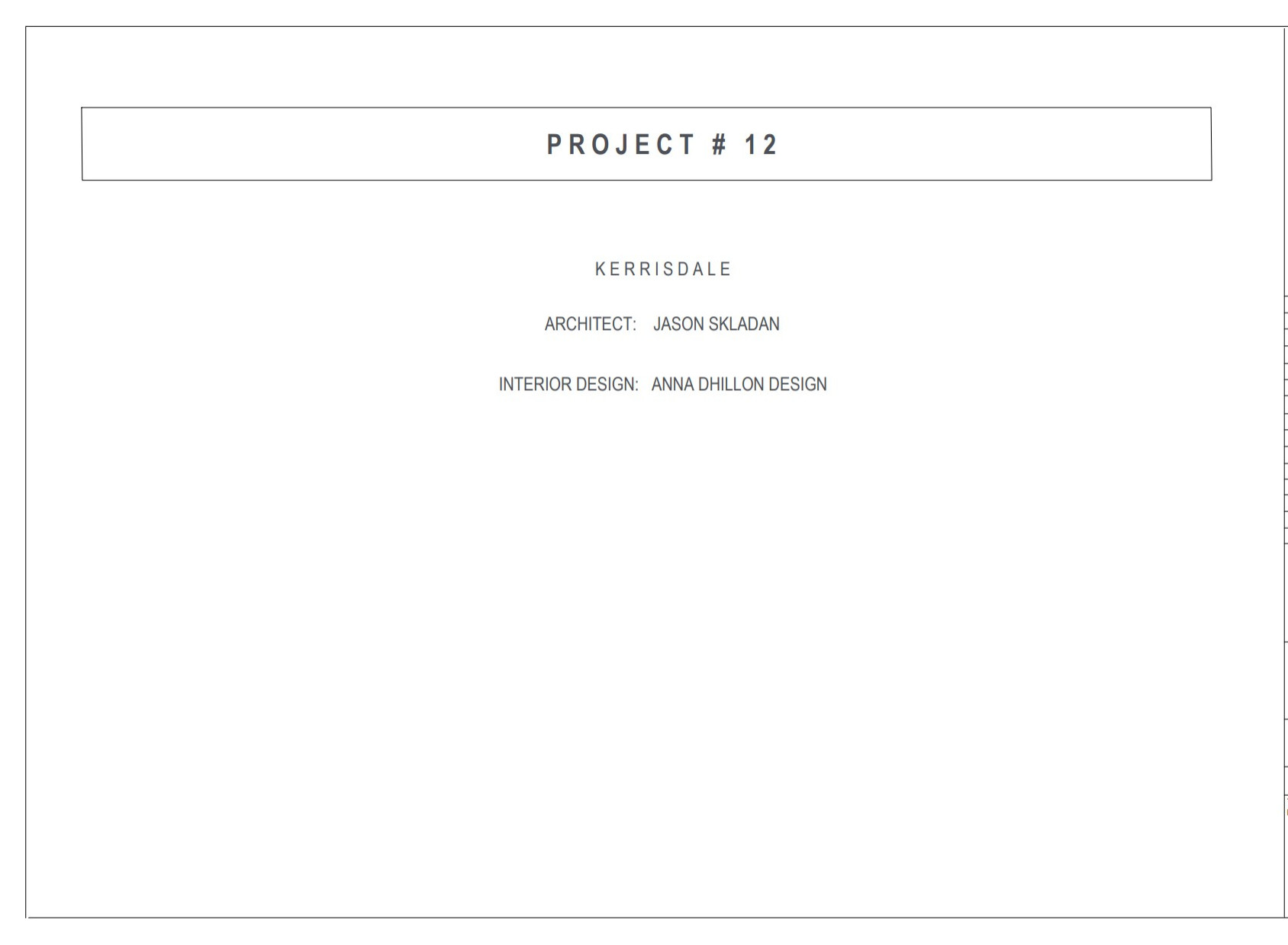 Projects In Construction
