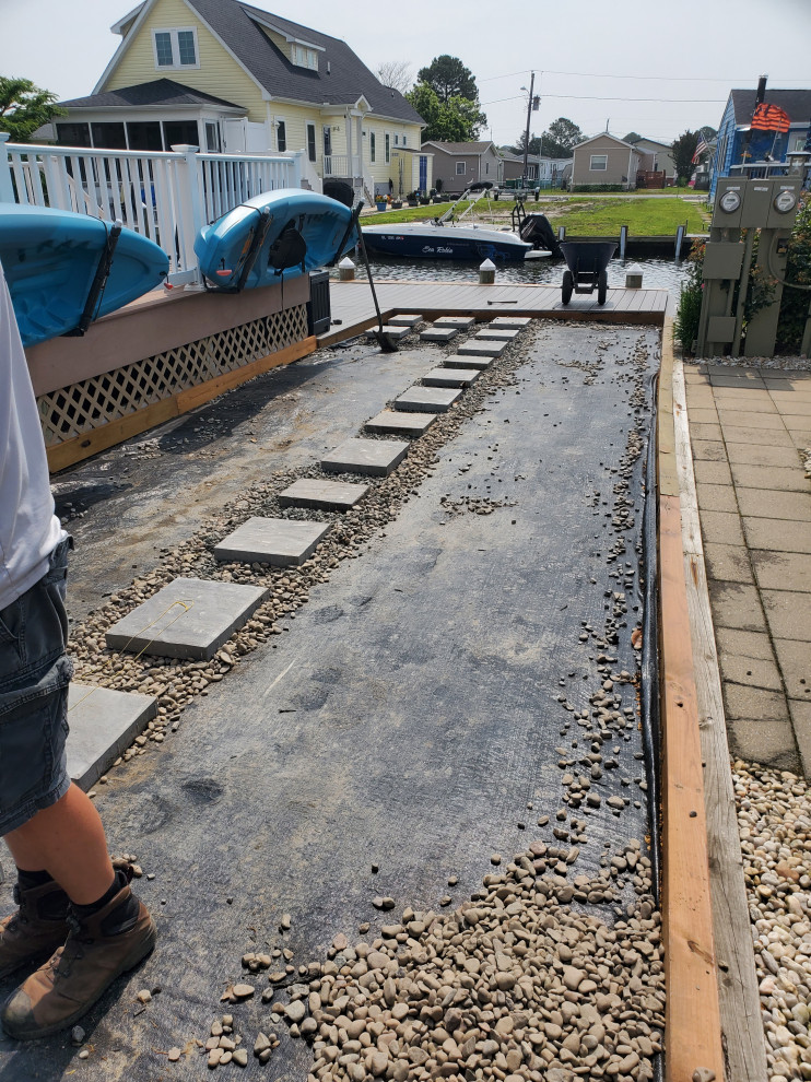 Boathouse walkway