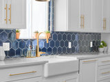 Transitional Kitchen by Fireclay Tile
