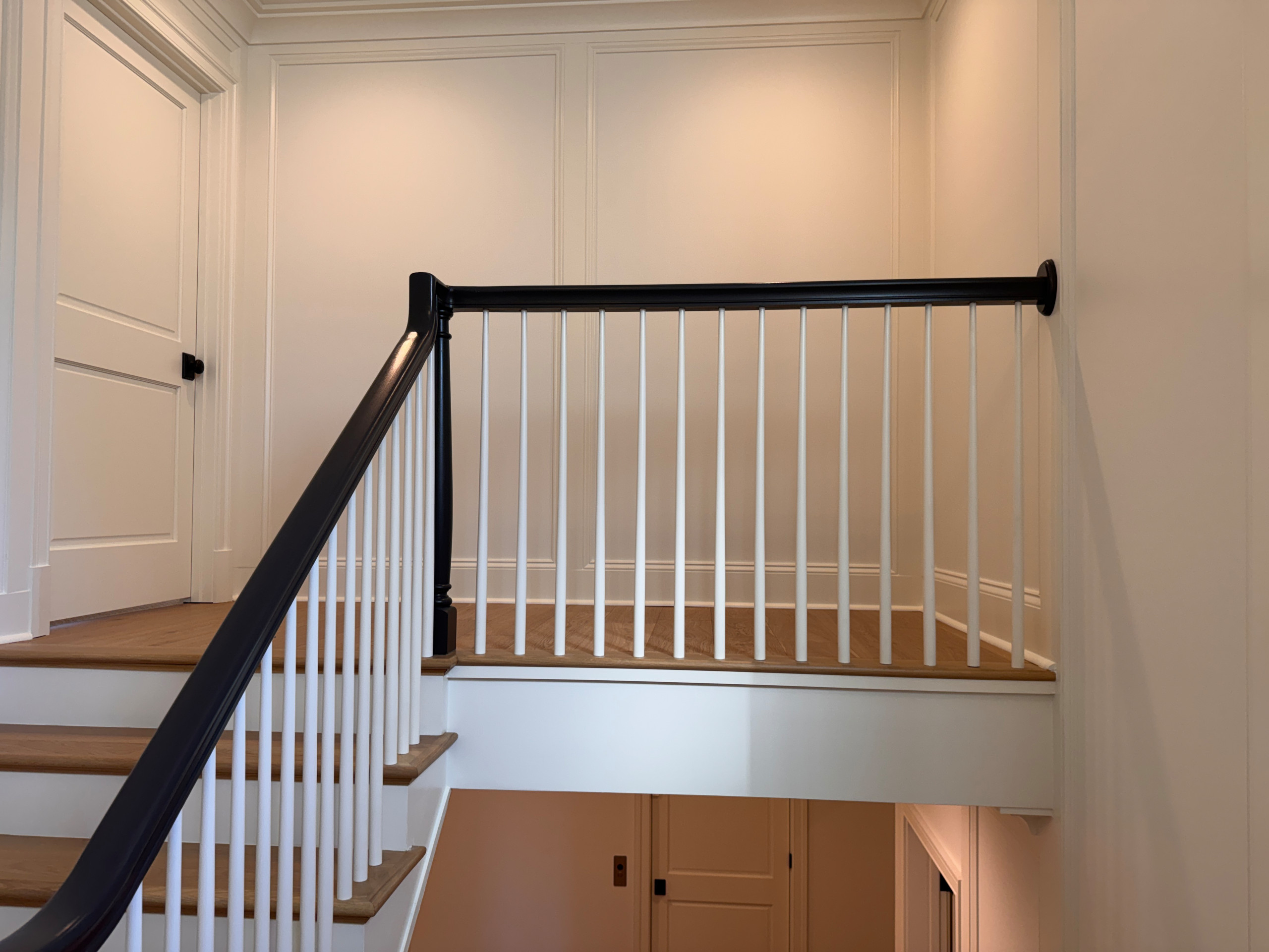 Project #160 | Traditional Box Stair with Gooseneck Handrail