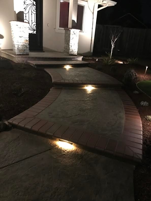 Front Yard Landscaping- Outdoor Lighting