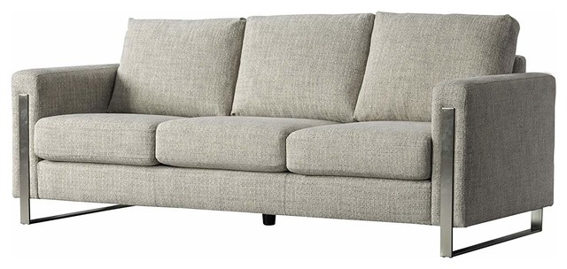 Acanva Contemporary Down Filled Living Room Sofa Couch Loveseat Armchair