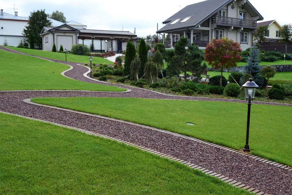 Частный сад в Нижегородской области
