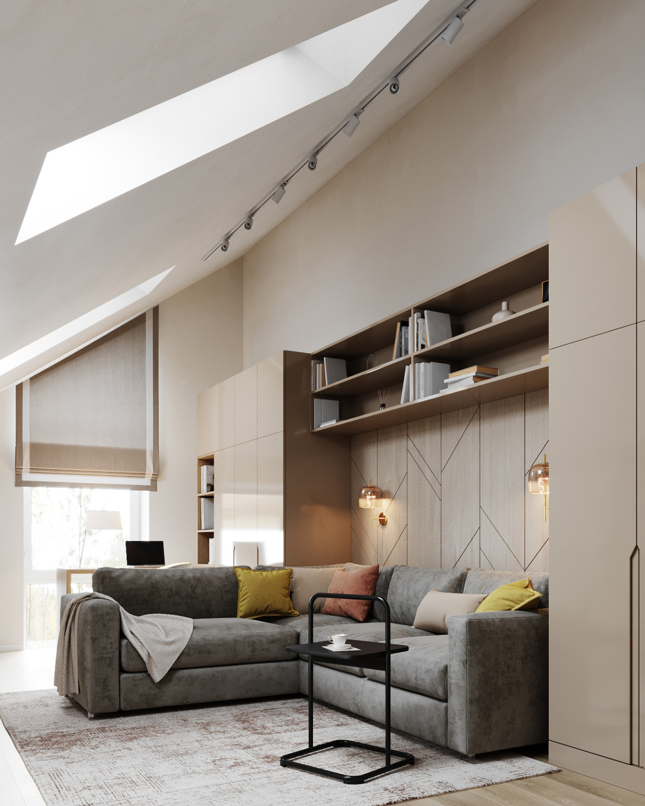 Квартира с антресолью