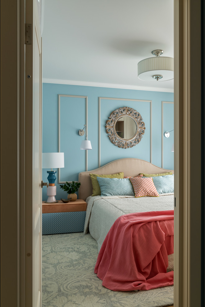 Наивное настроение. Яркая и свежая квартира в Москве.