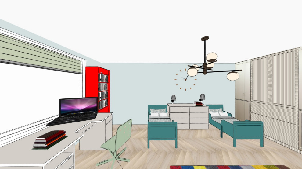 Скетчи детской комнаты