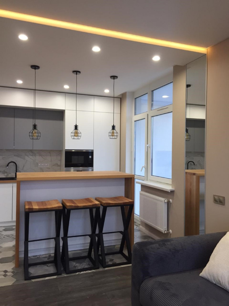 Partially loft.Реализация проекта